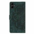 For Samsung Galaxy A07 4G / A06 4G Mandala Embossed Retro Frosted Leather Phone Case(Green) - 3