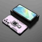 For Samsung Galaxy A16 4G Metal Kickstand TPU Hybrid PC Phone Case(Purple) - 2