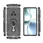 For Realme 14 Pro Metal Kickstand TPU Hybrid PC Phone Case(Black) - 3