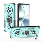 For Realme 14 Pro Metal Kickstand TPU Hybrid PC Phone Case(Green) - 1