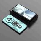 For Realme 14 Pro Metal Kickstand TPU Hybrid PC Phone Case(Green) - 2