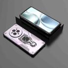 For Realme 14 Pro Metal Kickstand TPU Hybrid PC Phone Case(Purple) - 2