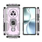 For Realme 14 Pro Metal Kickstand TPU Hybrid PC Phone Case(Purple) - 3