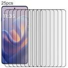 For Motorola Edge 60 Pro 25pcs 3D Curved Edge Full Screen Tempered Glass Film - 1