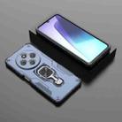 For Redmi 14C 4G Metal Kickstand TPU Hybrid PC Phone Case(Blue) - 2
