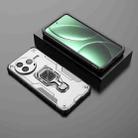 For Redmi K80 Metal Kickstand TPU Hybrid PC Phone Case(Grey) - 2