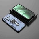 For Redmi K80 Metal Kickstand TPU Hybrid PC Phone Case(Blue) - 2