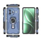 For Redmi K80 Metal Kickstand TPU Hybrid PC Phone Case(Blue) - 3