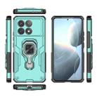 For Redmi K70E Metal Kickstand TPU Hybrid PC Phone Case(Green) - 3