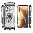 For Redmi K80 Pro Metal Kickstand TPU Hybrid PC Phone Case(Grey) - 3