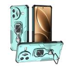 For Redmi K80 Pro Metal Kickstand TPU Hybrid PC Phone Case(Green) - 1
