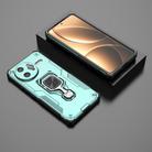 For Redmi K80 Pro Metal Kickstand TPU Hybrid PC Phone Case(Green) - 2