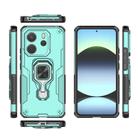For Redmi Note 14 4G 163.25mm Metal Kickstand TPU Hybrid PC Phone Case(Green) - 3