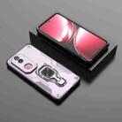 For vivo V50 Metal Kickstand TPU Hybrid PC Phone Case(Purple) - 2