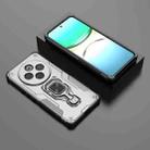 For vivo Y300 Pro Metal Kickstand TPU Hybrid PC Phone Case(Grey) - 2