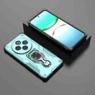 For vivo Y300 Pro Metal Kickstand TPU Hybrid PC Phone Case(Green) - 2