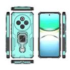 For vivo Y300 Pro Metal Kickstand TPU Hybrid PC Phone Case(Green) - 3
