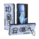For OnePlus Ace 5 / 5 Pro Metal Kickstand TPU Hybrid PC Phone Case(Blue) - 1