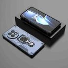 For OnePlus Ace 5 / 5 Pro Metal Kickstand TPU Hybrid PC Phone Case(Blue) - 2