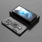 For OnePlus 13 Metal Kickstand TPU Hybrid PC Phone Case(Black) - 2