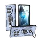 For OnePlus 13 Metal Kickstand TPU Hybrid PC Phone Case(Blue) - 1