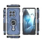 For OnePlus 13 Metal Kickstand TPU Hybrid PC Phone Case(Blue) - 3