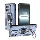 For OnePlus 13T Metal Kickstand TPU Hybrid PC Phone Case(Blue) - 1