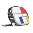 ORICO-H5 2.5 inch Mondrian-Inspired Portable Type-C External SSD, Memory:128GB - 1