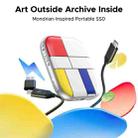 ORICO-H5 2.5 inch Mondrian-Inspired Portable Type-C External SSD, Memory:128GB - 3