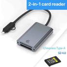 Type-C / USB to CFexpress Type-B Card Reader(Grey) - 2