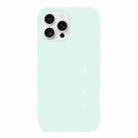 For iPhone 14 Pro Burom Cloud Sensing Ultra-thin Liquid Silicone Full Coverage Phone Case(Mambo Green) - 2