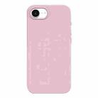 For iPhone 16e Burom Cloud Sensing Ultra-thin Liquid Silicone Full Coverage Phone Case(Peach Powder) - 2