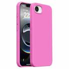 For iPhone 16e Burom Cloud Sensing Ultra-thin Liquid Silicone Full Coverage Phone Case(Rose Powder) - 1