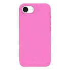 For iPhone 16e Burom Cloud Sensing Ultra-thin Liquid Silicone Full Coverage Phone Case(Rose Powder) - 2