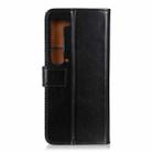 For Sharp Aquos R 5G 3-Color Pearl Texture Magnetic Buckle Horizontal Flip PU Leather Case with Card Slots & Wallet & Holder(Black) - 3