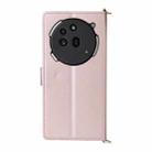 For Nothing Phone 3a Pro Multifunctional 6-Card Slots Leather Phone Case with Wrist Strap(Pink) - 3