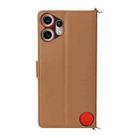 For Nothing CMF Phone 2 Pro Multifunctional 6-Card Slots Leather Phone Case with Wrist Strap(Brown) - 3