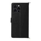 For Doogee Note 58 / Note 58 Pro Multifunctional 6-Card Slots Leather Phone Case with Wrist Strap(Black) - 3