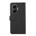 For Redmi Turbo 4 Pro ABEEL Delicate Texture Splicing RFID Leather Phone Case(Black) - 3