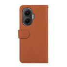 For Redmi Turbo 4 Pro ABEEL Delicate Texture Splicing RFID Leather Phone Case(Brown) - 3