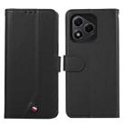 For Honor 400 Lite ABEEL Delicate Texture Splicing RFID Leather Phone Case(Black) - 1