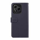 For Honor 400 Lite ABEEL Delicate Texture Splicing RFID Leather Phone Case(Blue) - 3