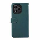 For Honor 400 Lite ABEEL Delicate Texture Splicing RFID Leather Phone Case(Green) - 3