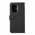 For Honor 400 ABEEL Delicate Texture Splicing RFID Leather Phone Case(Black) - 3