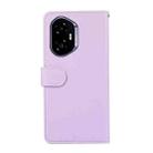 For Honor 400 ABEEL Delicate Texture Splicing RFID Leather Phone Case(Purple) - 3