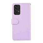 For Samsung Galaxy A23 4G / A23 5G ABEEL Delicate Texture Splicing RFID Leather Phone Case(Purple) - 3