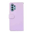 For Samsung Galaxy A32 4G ABEEL Delicate Texture Splicing RFID Leather Phone Case(Purple) - 3