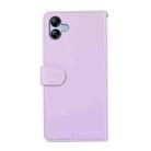 For Samsung Galaxy A07 5G ABEEL Delicate Texture Splicing RFID Leather Phone Case(Purple) - 3