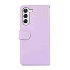 For Samsung Galaxy S23+ 5G ABEEL Delicate Texture Splicing RFID Leather Phone Case(Purple) - 3