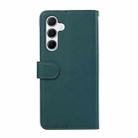 For Samsung Galaxy S24+ 5G ABEEL Delicate Texture Splicing RFID Leather Phone Case(Green) - 3